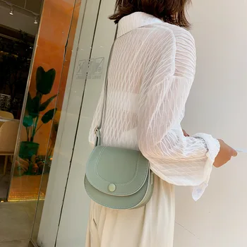 

Saddle Bag Women's Shoulder Bag 2020 New Style WOMEN'S Bag