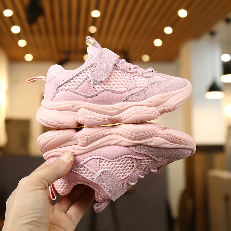 Basket Enfant Fille Tenis Para Niña/детская обувь; Новинка года; Модные Повседневные Дышащие Мягкие кроссовки для маленьких мальчиков и девочек