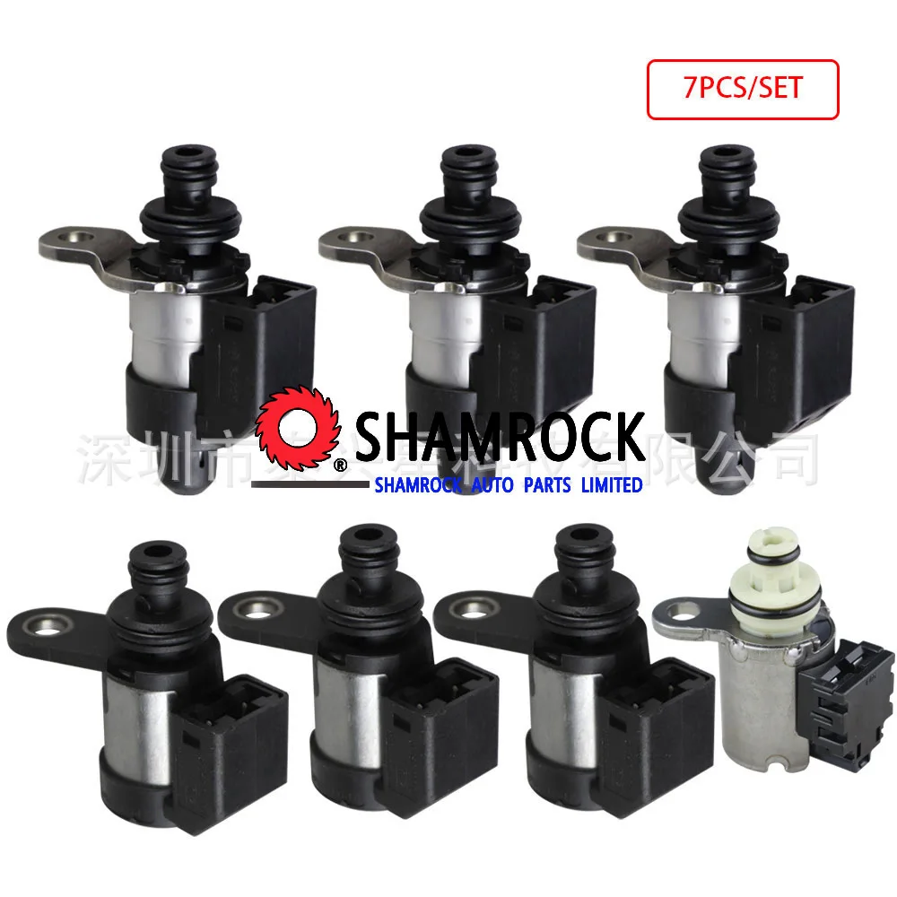 Gearbox solenoid valve kit transmission solenoid gasket For IINFINITI EX35 Q45 NNISSAN DDATSUN ARMADA ELGRAND FUGA RE5R05A 0260130030 0260130031 G7T23082