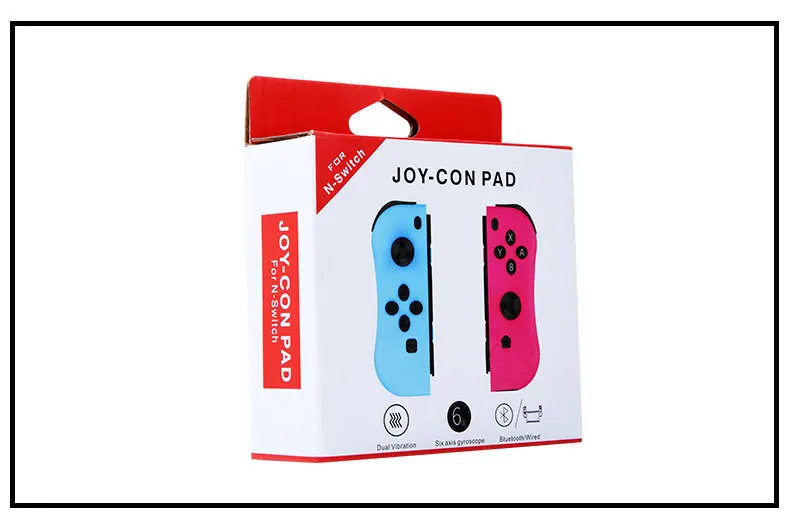 Nintendo переключатель игровой ручки Joy Con Bluetooth беспроводной сделано в фарфоровая ручка NS Горизонтальный захват