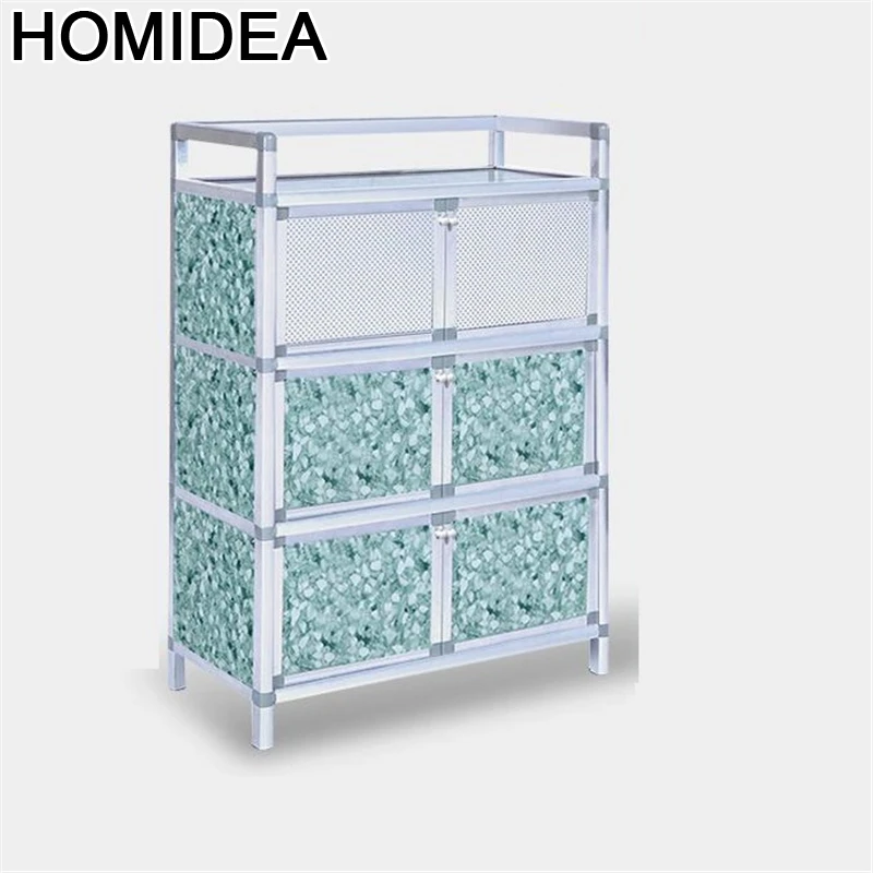 

Dolap Kaplama Mobiliario Tea Side Tables Furniture Aluminum Alloy Mueble Cocina Cabinet Cupboard Meuble Buffet Sideboard