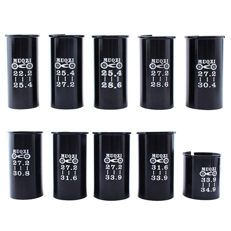 1 шт. MTB Велосипедное Сиденье-штырь прокладка рукав редуктор Подседельный штырь адаптер Адаптер дорожный велосипед запчасти аксессуары