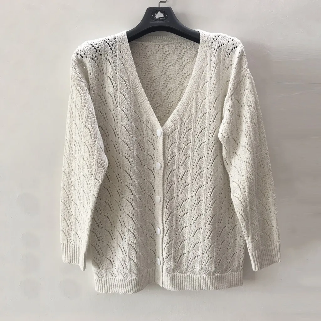Женский кардиган, джемпер с v-образным вырезом, длинным рукавом и пуговицами, кашемировый кардиган, зимний свитер, женские вязаные свитера