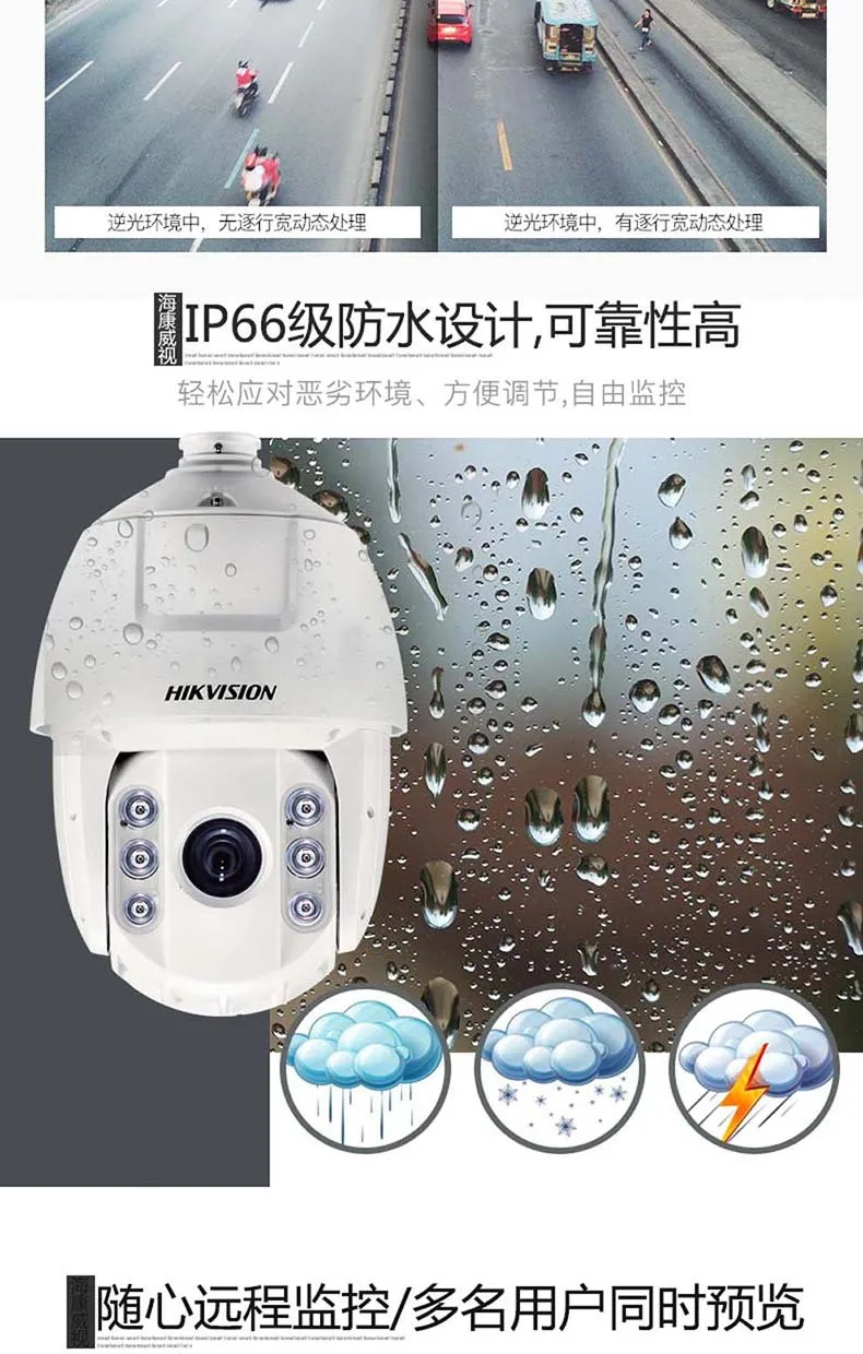 Hikvision Ds-2dc6223iw-a Камеры Скрытого видеонаблюдения 2 миллиона 6-дюймовый сетевая инфракрасная шаровая машина монитор