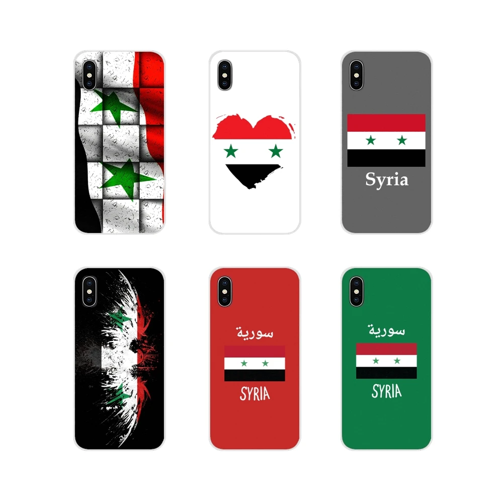 

Syria Flag banner Transparent Soft Shell Cases For HTC One U11 U12 X9 M7 M8 A9 M9 M10 E9 Plus Desire 630 530 626 628 816 820 830