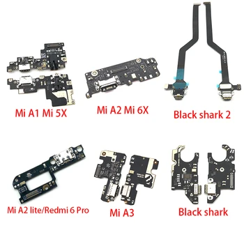 

10Pcs USB Charging Connector Plug Port Dock Flex Cable For Xiaomi Mi 9T A3 A2 A1 9 Se 8 Lite Max 3 Black Shark POCOPHONE F1