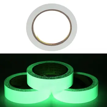 

10M 10mm Luminous Tape Self-adhesive Warning Tape Night Vision Glow In Dark Safety Security Home Decoration Tapes