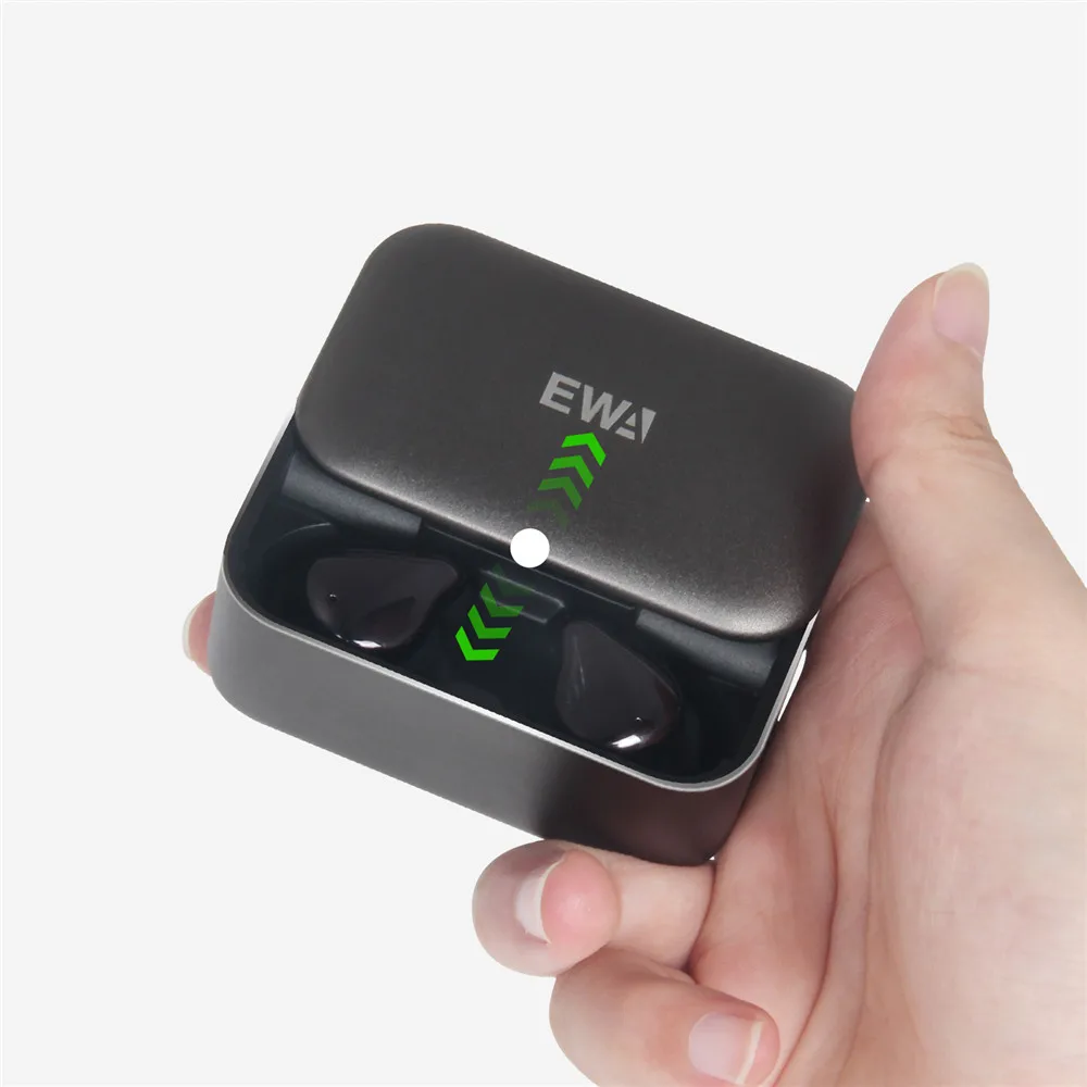 EWA, беспроводные наушники, 3D стерео, высокое качество звука, Bluetooth 5,0, наушники, большая емкость, батарея, гарнитура T200