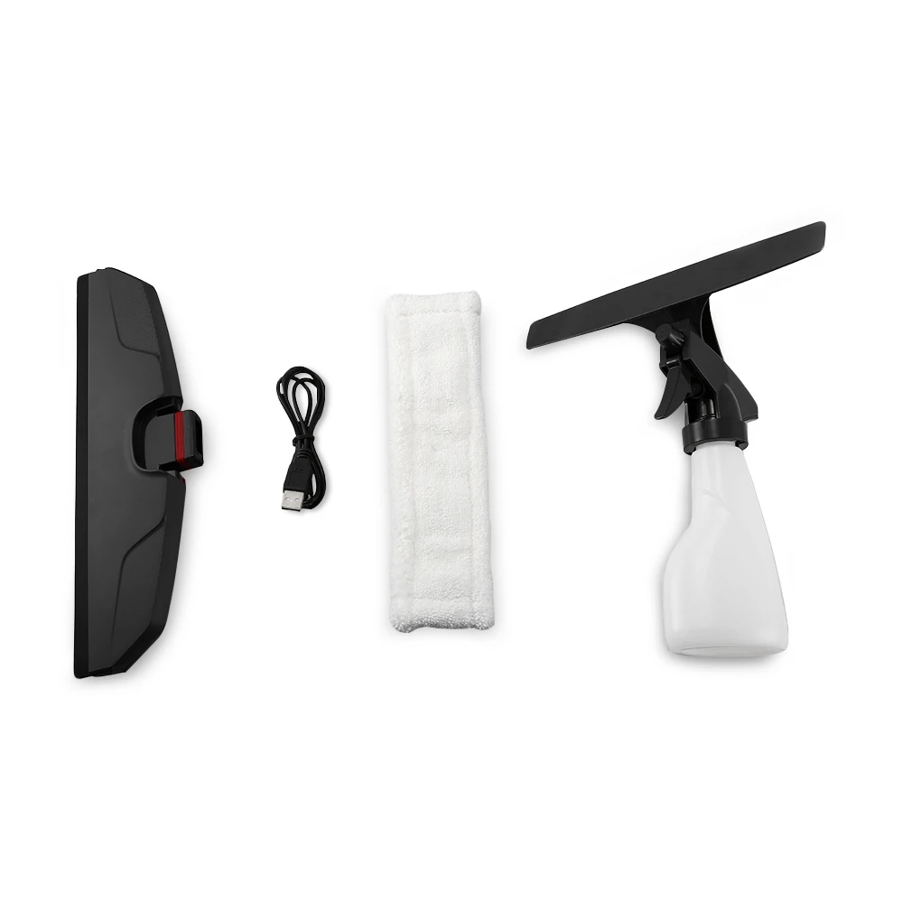  JIMMY VW302-1 Cordless Electric Window Cleaners Window Glass Vacuum Cleaner with Squeegee Spray Bot