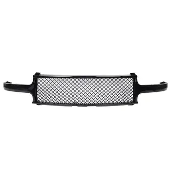 

ABS Plastic Car Front Bumper Grille for1999-02 Chevy Silverado/2000-2006 Suburban/Tahoe Coating QH-CH-003 Black
