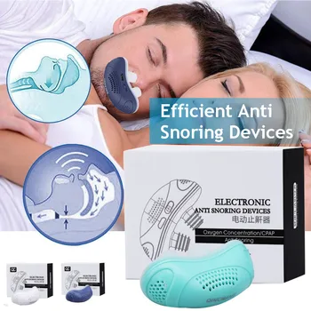 

Electric Silicone anti snoring Nasal Dilators Anti Snore Nose Clip Sleep Tray Sleeping Aid Apnea Guard Night Device