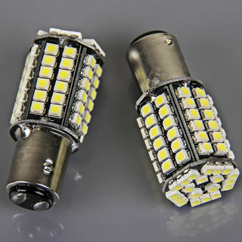 

2 Stück Auto Licht 1157 BAY15D 3528 SMD LED Heck Bremse Lampe Birne 6000 ~ 6500k Praktisch