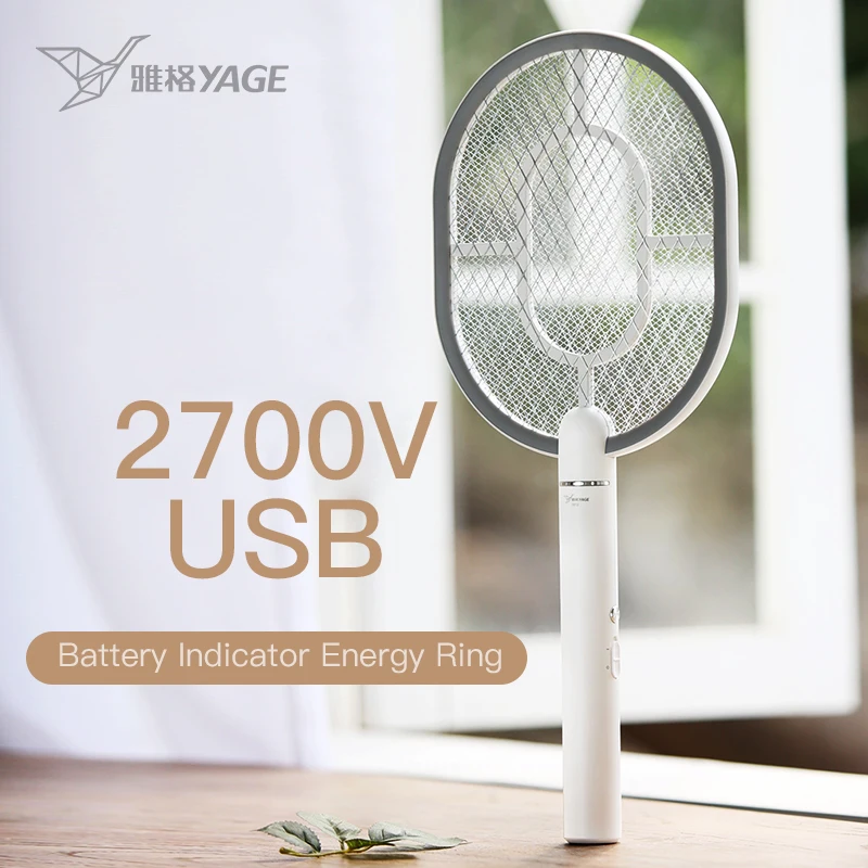 Яге электрическая ловушка для комаров 2700 V USB 1200 mAh Перезаряжаемые Батарея фрукты моски ловушка для насекомых-вредителей мата комаров Eletrico ракетки