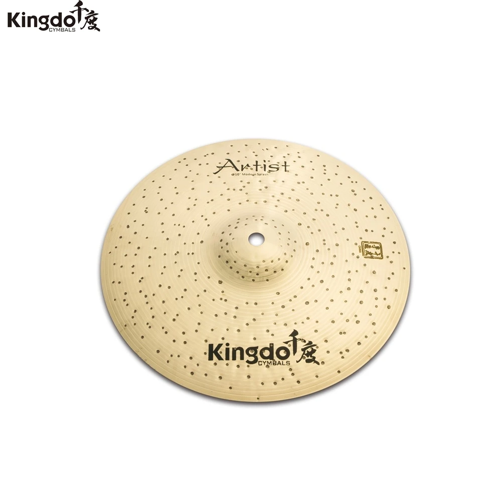 

Kingdo professional 100% handmade B20 Artist Modern series 10" splash cymbal for drums set