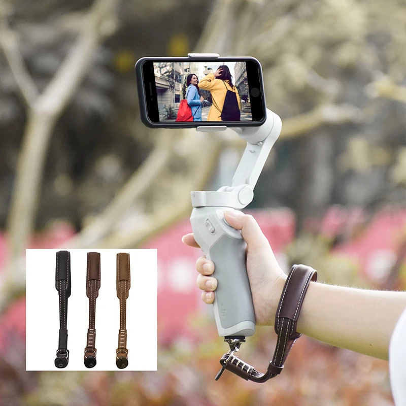 Регулируемый ремень защитный ремешок для DJI OM 4 Osmo Mobile 3 из искусственной кожи с