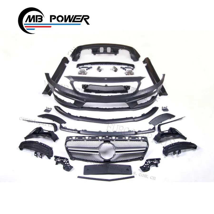A Class Body Kit Fit For W176 A180 A 260a200 A250 To A45 A Style With