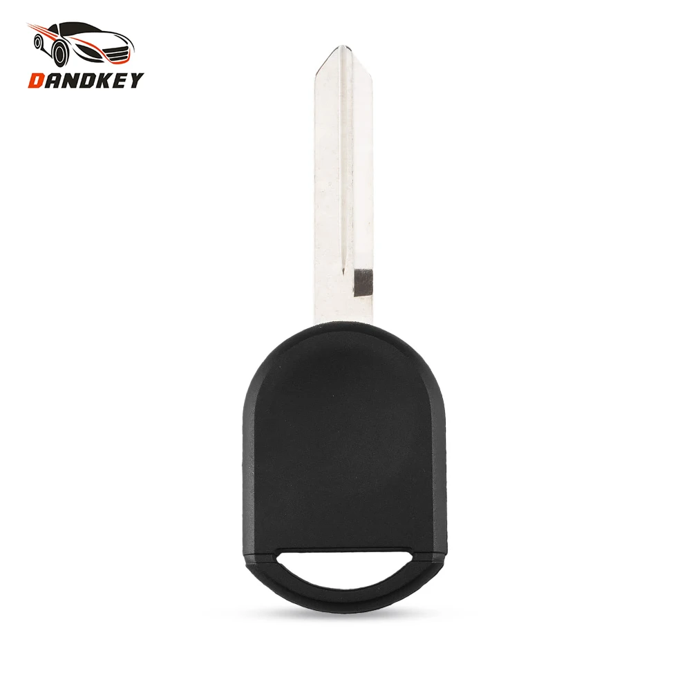 

Dandkey For Ford Lincoln Transponder Chip Key Shell Replacement Auto Car Key Cover Case (Can Install Chip) For Ford Uncut Blade