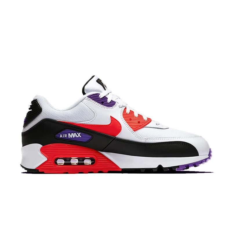 Оригинальные подлинные мужские кроссовки для бега NIKE AIR MAX 90, незаменимые спортивные уличные кроссовки, спортивная Дизайнерская обувь, 325213-131