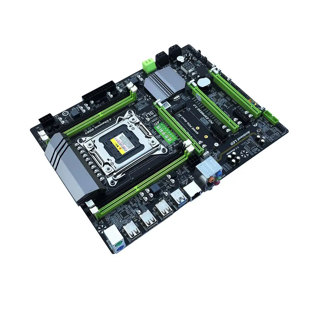 X79T LGA 2011 DDR3 PC настольные компьютеры Материнские платы компьютерные материнские платы ПОДДЕРЖКА M.2 E5-2680V2 материнская плата r20