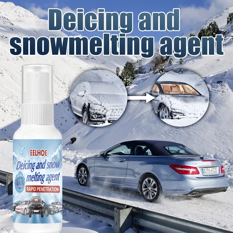 Window Glass Cleaner Spray Spray Antiice Car Glass Car Window Snow