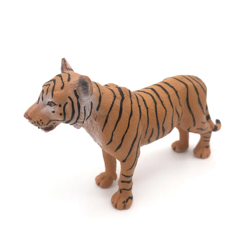 1 шт. серия Simplicity имитация тигра ПВХ экологичный материал модель статическая