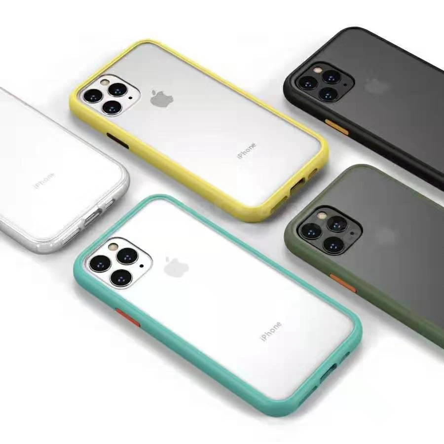 10 шт цветной противоударный бронированный чехол для Apple IPhone X XS Max XR прозрачный ТПУ чехол задняя крышка для iPhone 7 8 Plus силиконовый чехол