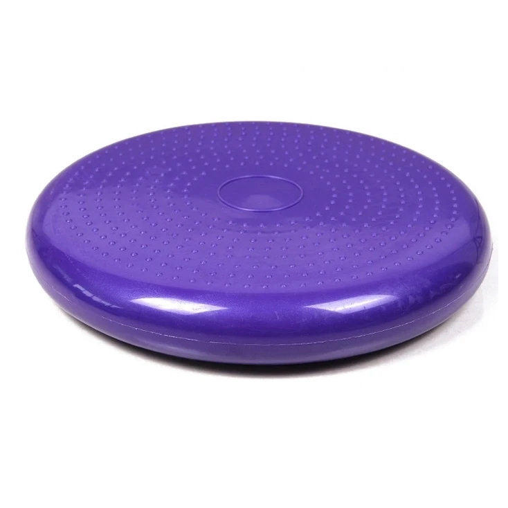 Durable Yoga massage cushion mat Universal Inflatable Yoga Wobble Stability Balance Disc Massage Cushion Mat Fitness Balls