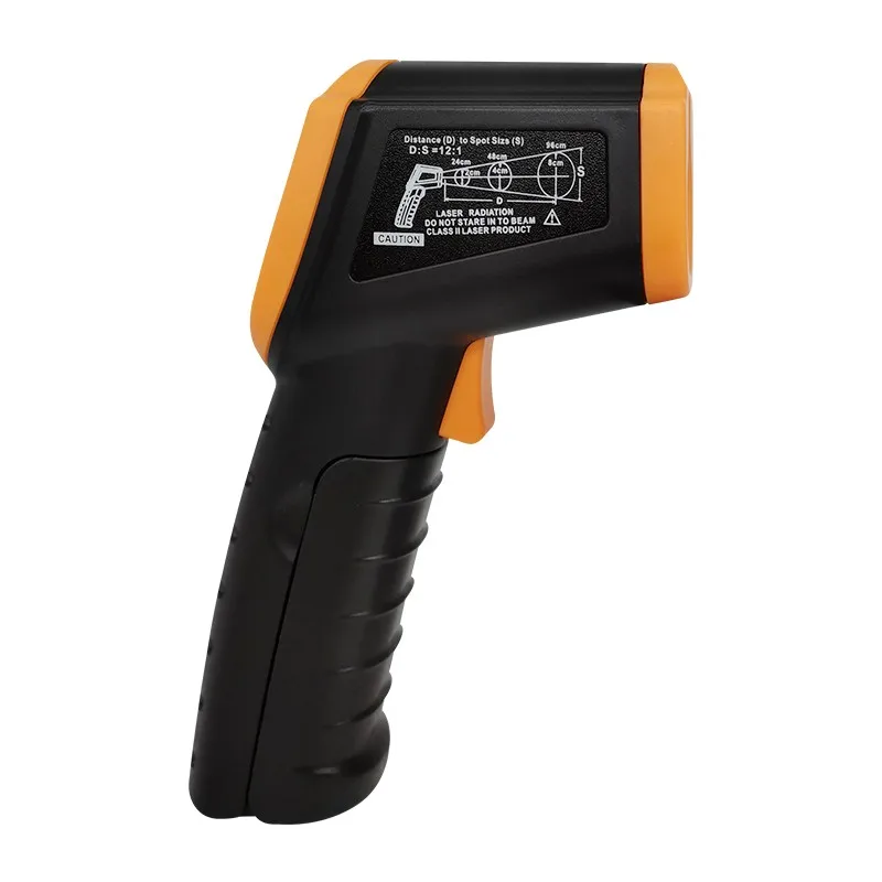 Digital Infrared Thermometer Laser Temperature Meter Non-contact Pyrometer -50-500℃ Hygrometer IR Termometro Color LCD Monitor |