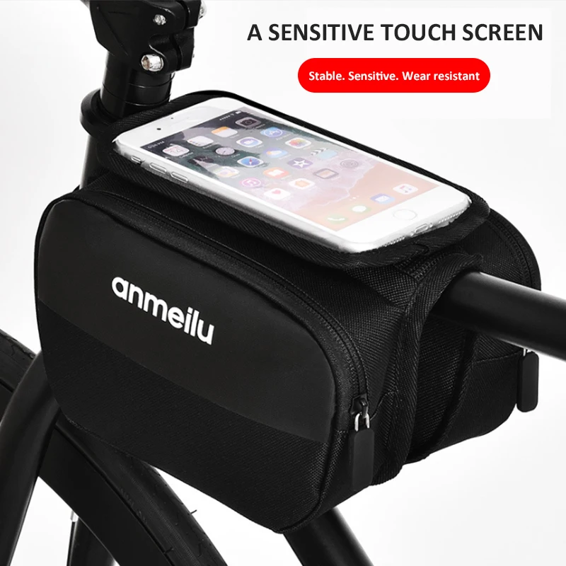 bicycle touch screen bag
