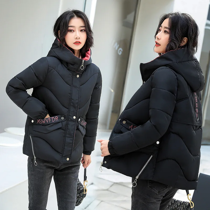 

Korean-style Cotton-padded Clothes Women's Short Autumn And Winter New Style Students down Jacket Cotton-padded Clothes Loose Th