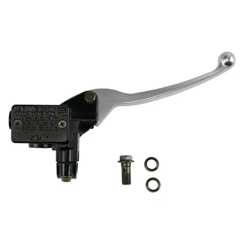 

Brake Master Cylinder Kit Silver Die-Casting Aluminum for Yamaha XT125 X225 YZ-Series TTR-Series