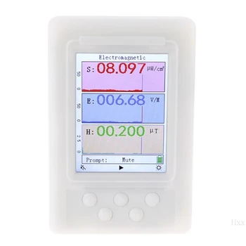 

High Quality Electromagnetic Radiation Detector EMF Meter Radiation Dosimeter Monitor Tester BR-9A