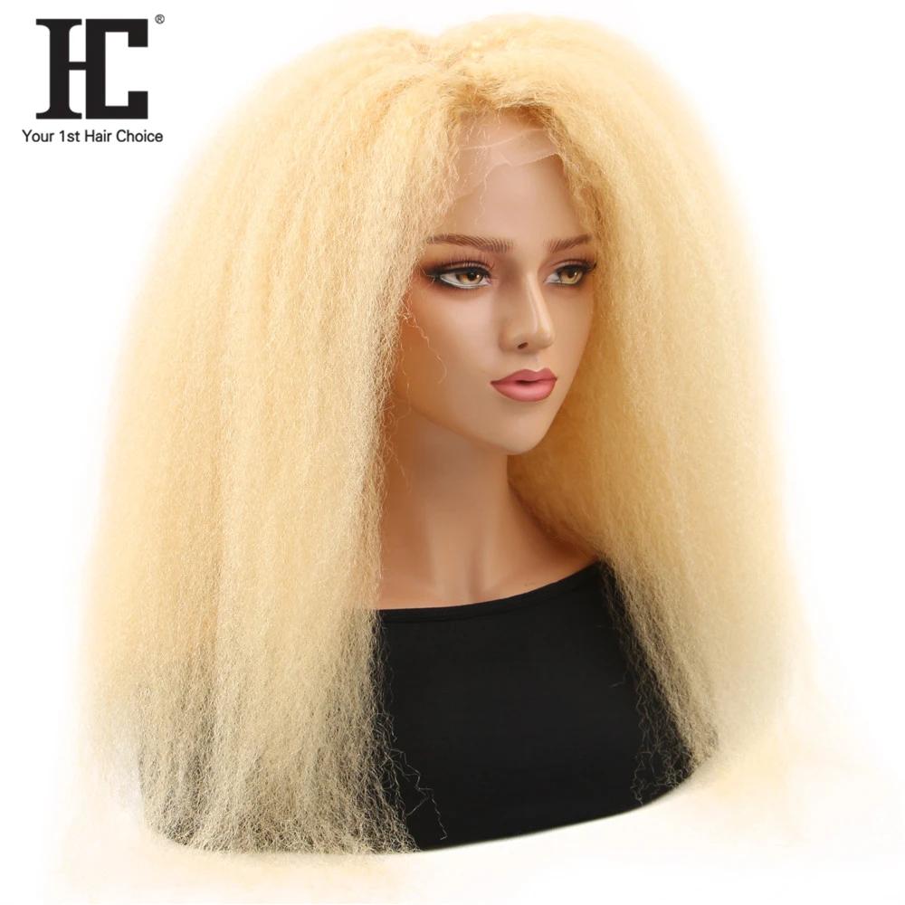 Блонд, парик на кружеве, бразильские кудрявые прямые волосы remy, парики, предварительно опущенные кружевные передние парики, 180% плотность, 613, парик на кружеве HC