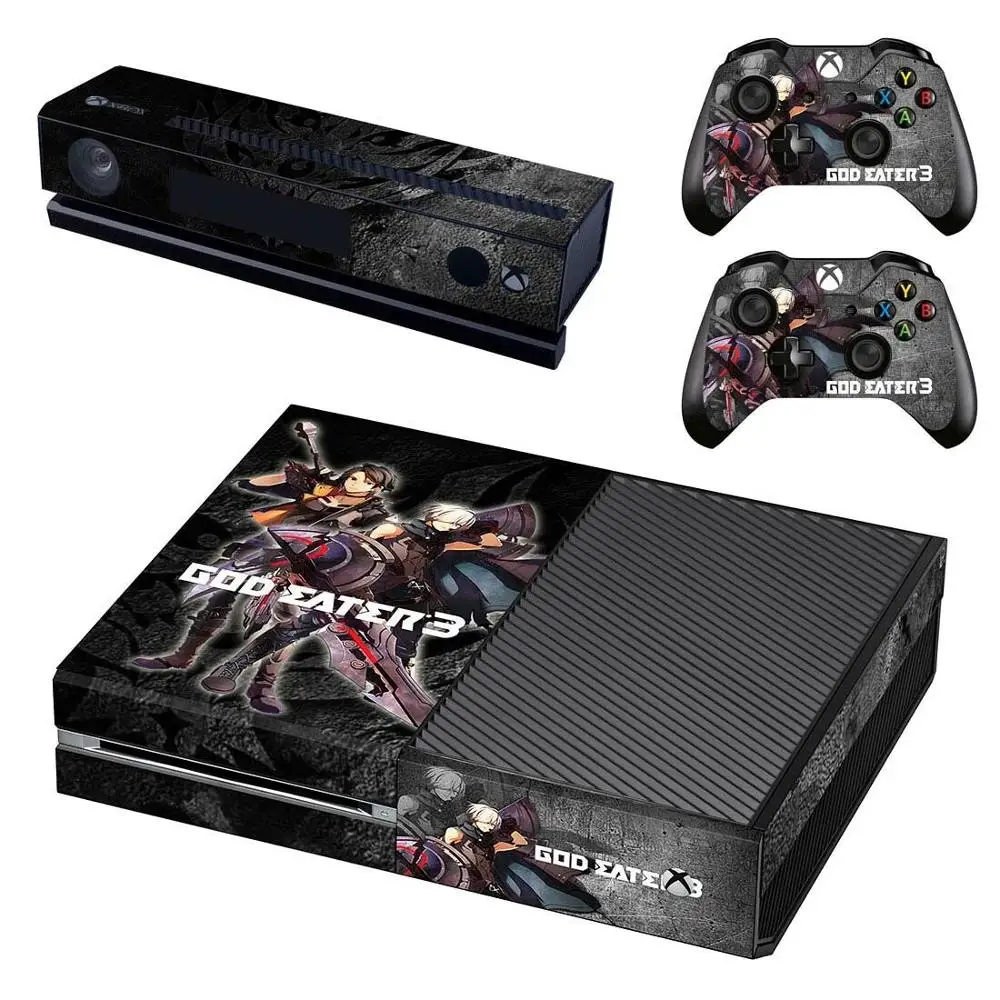 God Eater стикер s для xbox one виниловые наклейки для кожи Стикеры Adesivo для xbox one консоль Kinect два контроллера шкуры - Цвет: GSTM1690