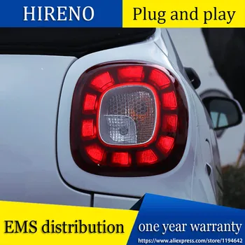 

Car Styling for Mercedes-Benz Smart Taillights 2016-2019 for Smart LED Tail Lamp+Turn Signal+Brake+Reverse LED light