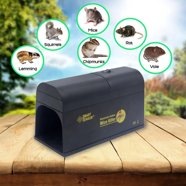 Electric High Voltage Mouse Rat Trap Reusable Mouse Killer Electronic Rodent  Mouse Mice Home Use Pest