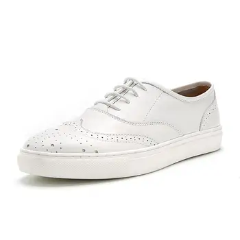 

2020 Best Sell Leather Casual Shoes Fashion Genuine Leather Designer Shoes Men High Quality Casual Sneaker Oxford Shoes For Men