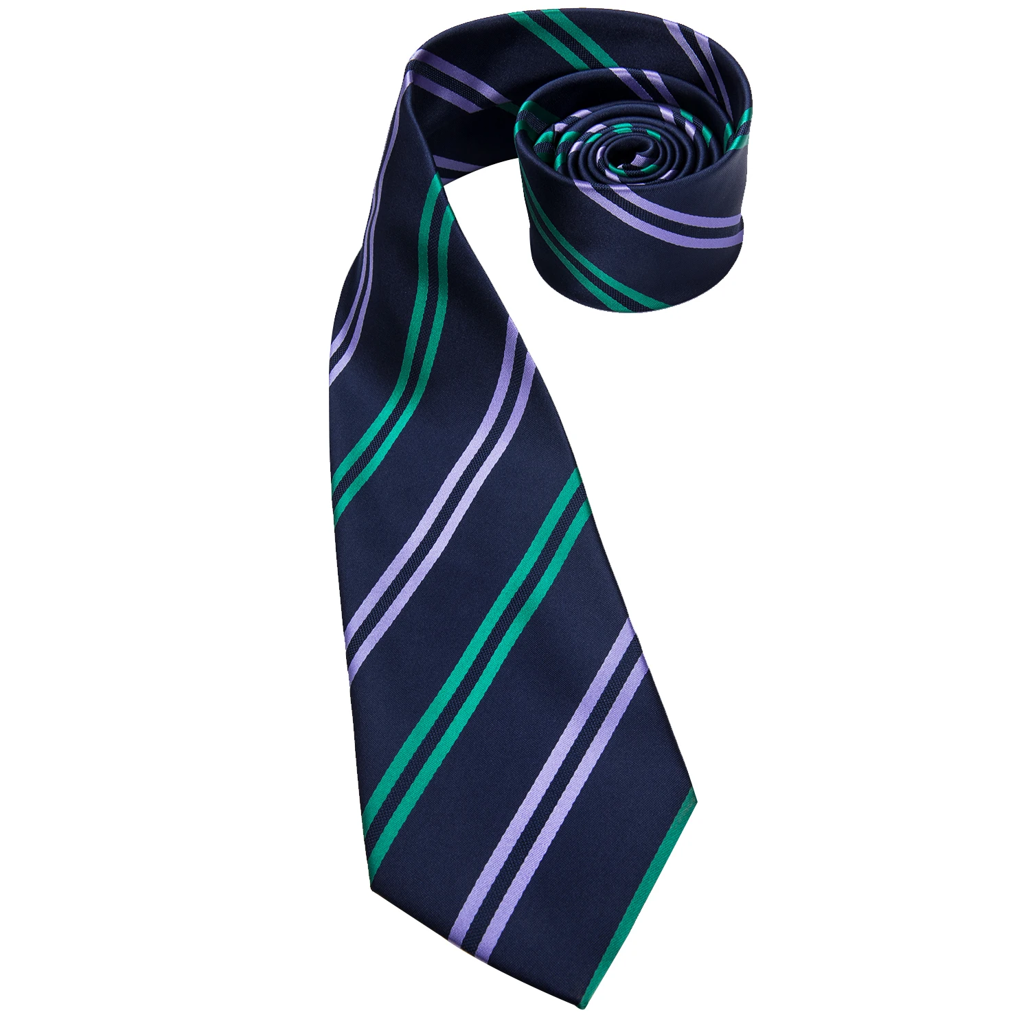 Hi-Tie, синие галстуки для мужчин, полосатый галстук, Зеленый Официальный галстук, саржевый галстук, деловой стиль, фиолетовый галстук, вечерние галстуки, 8,5 см, Прямая поставка