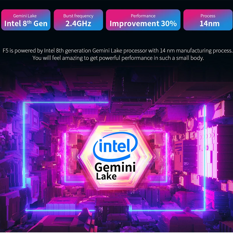 Teclast F5 Laptop Intel Gemini Lake N4100 