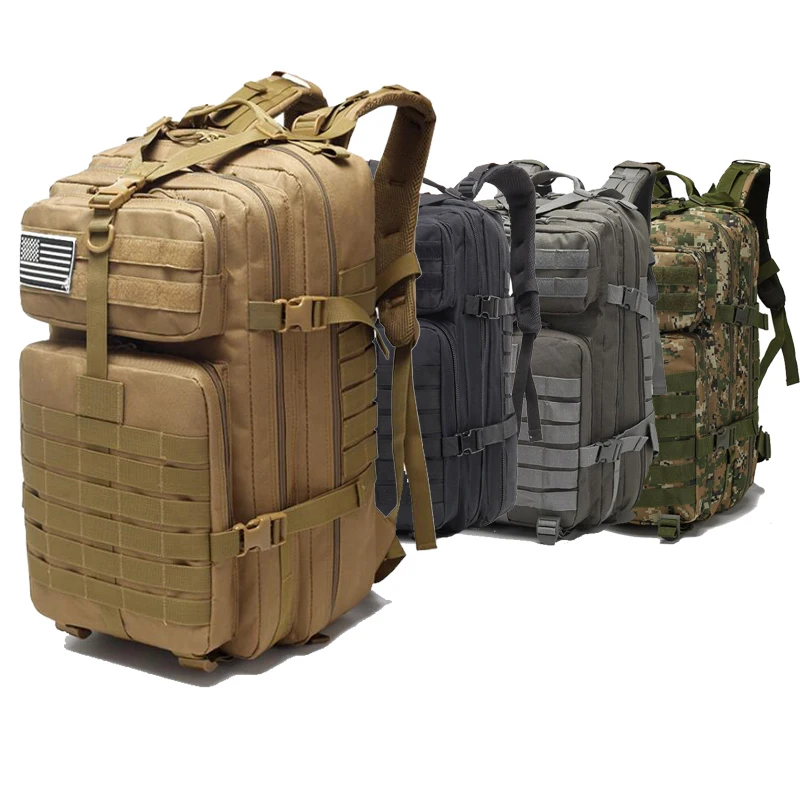 

Large Capacity Army Tactical Backpacks Military Assault Bags Molle Pack For Trekking Camping Hunting Bag Travel Backpack
