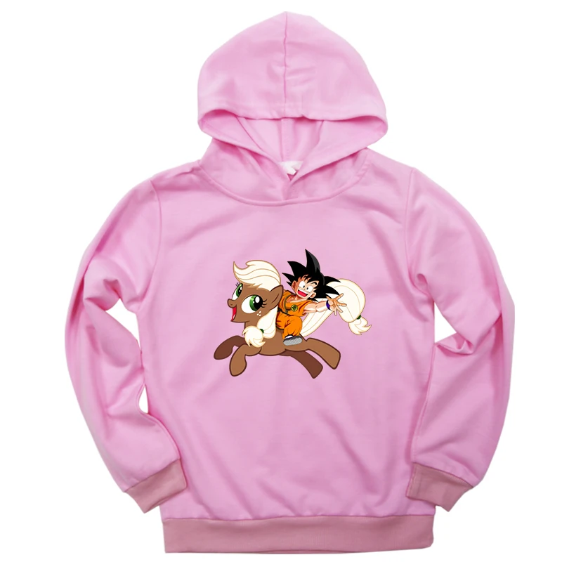Hoodies 12 Коллекция года, лидер продаж, весенний Свитшот хлопковая одежда с принтом «Жемчуг дракона» для мальчиков и девочек толстовки с длинными рукавами осенний Повседневный пуловер - Цвет: Hoodies 12