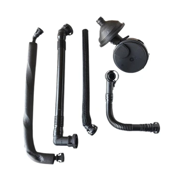 

PCV Oil Separator Crank Case Vent Valve Breather Hose Kit for BMW E46 325I 11617501566