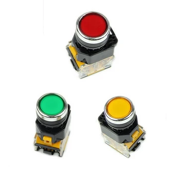 

LA38-11/203 Push Button Momentary Heavy Duty Power Press Switch Green
