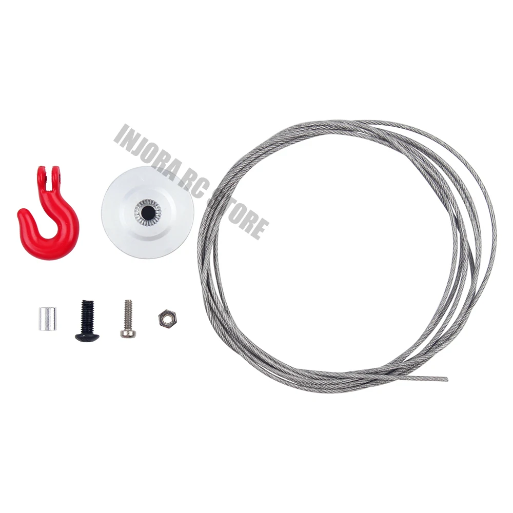 

Metal Servo Steering Gear Winch Wheel 25T for 1/10 RC Crawler Axial SCX10 90046 D90 Tamiya MST Traxxas TRX4