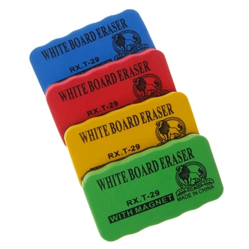 

1pc Magnetic Board Dry-Wipe Whiteboard Eraser Marker Cleaner Dry Erase Board Kids School Office Supplies