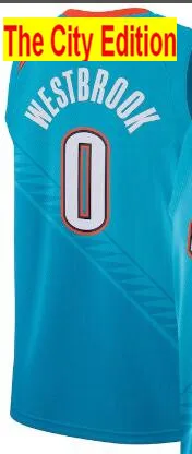 19 Мужские Молодежные женские баскетбольные майки 0 Russell westbrook Jersey - Цвет: 19