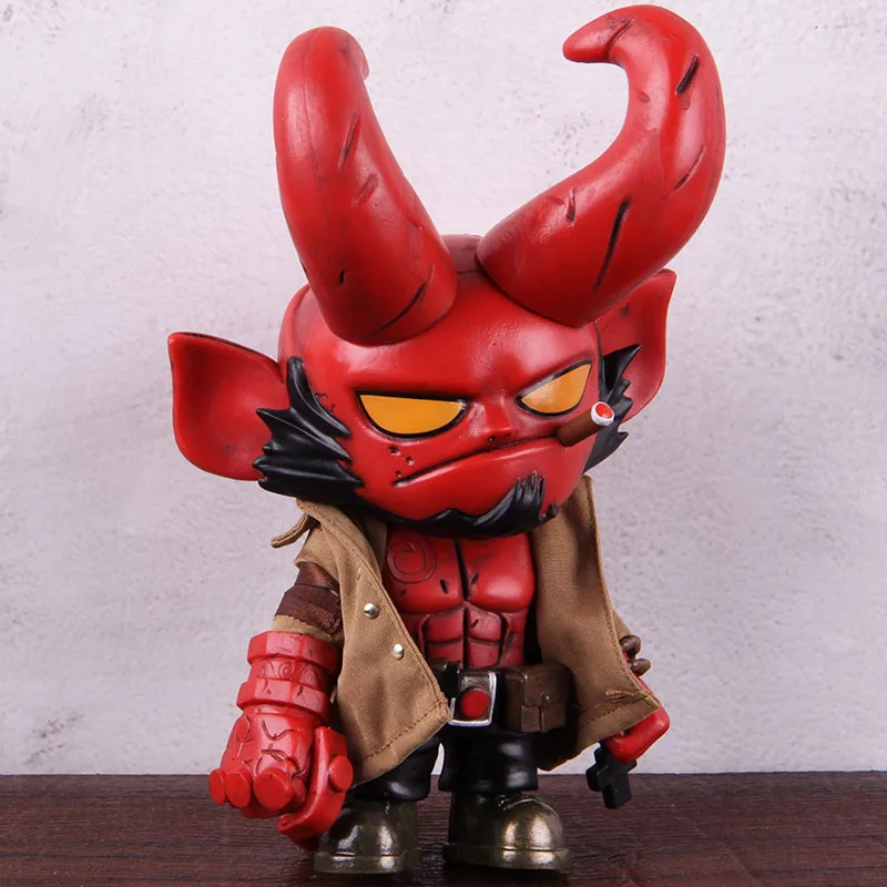 Hellboy Q версия hellboy фигурка hell boy ПВХ фигурка Коллекционная модель игрушки