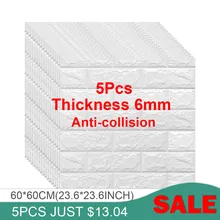 3D наклейка на кирпичную стену s декор для гостиной спальни домашний водонепроницаемый пенопласт DIY самоклеющиеся наклейки обои художественные настенные наклейки для дома