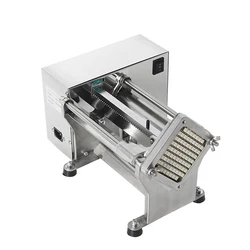 ITOP — Machine électrique industrielle pour couper patates en batônnets, acier inoxydable, coupe frites de cuisine, découpeuse à 3 lames 