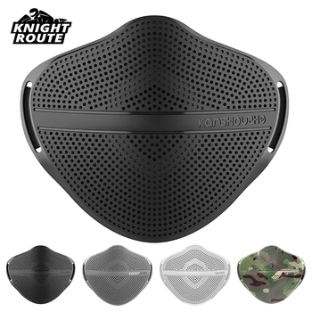 

Silicon Respirator Face Mask Dust Motorcycle Moto Washable Mouth Caps Activated Carbon Filter Balaclava Reusable Face Shield